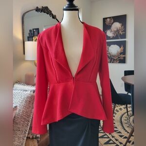 3/$30 SHEIN Vibrant Red Women's Blazer